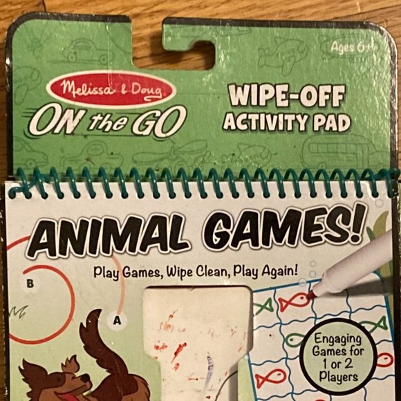 Three Melissa & Doug Wipe-Off Activity Pads - Picture 6 of 6